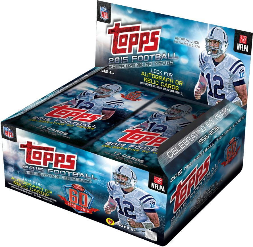 Topps 2015 Football Trading Cards Pack