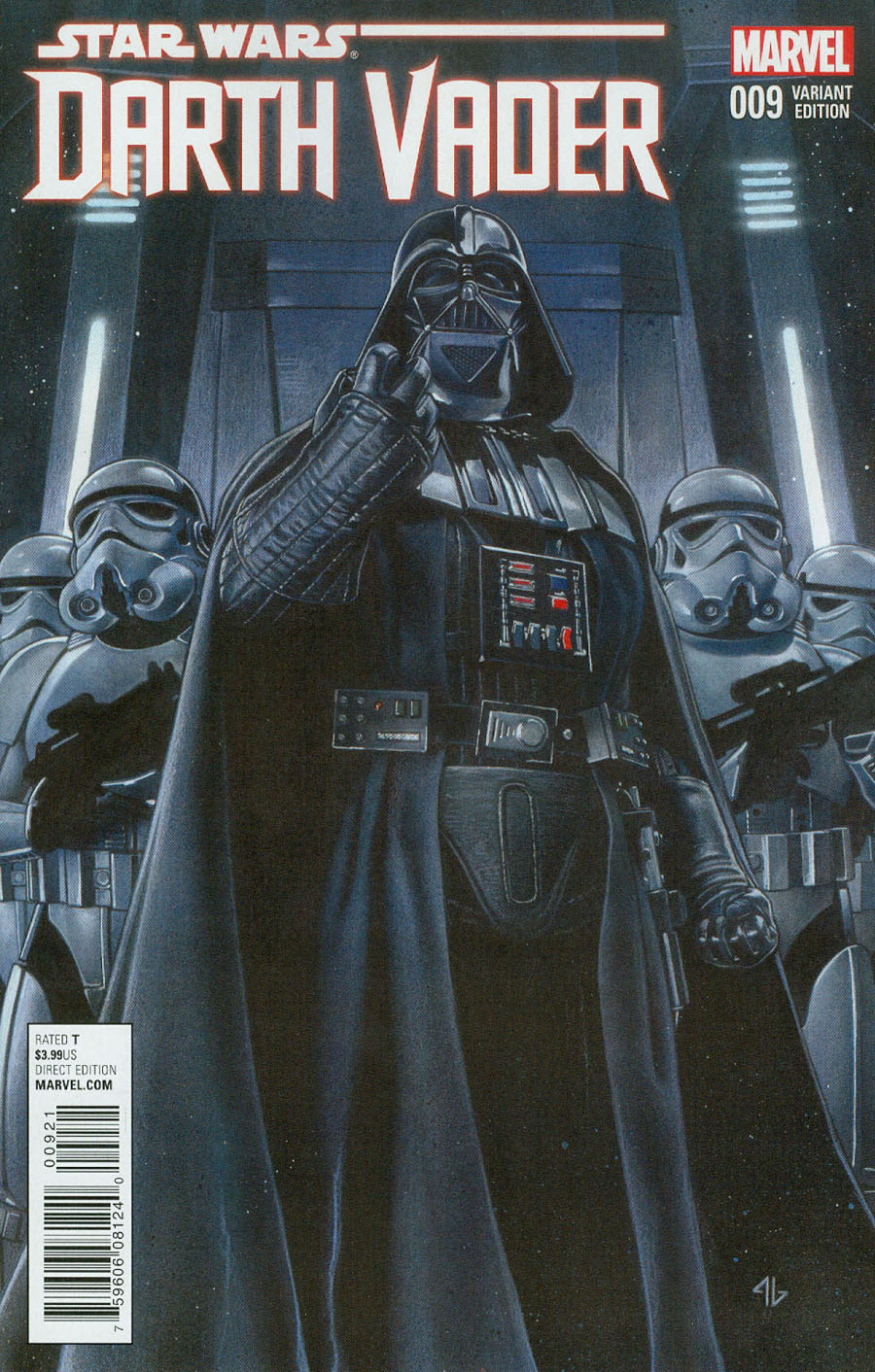 Darth Vader #9 Cover B Incentive Adi Granov Variant Cover