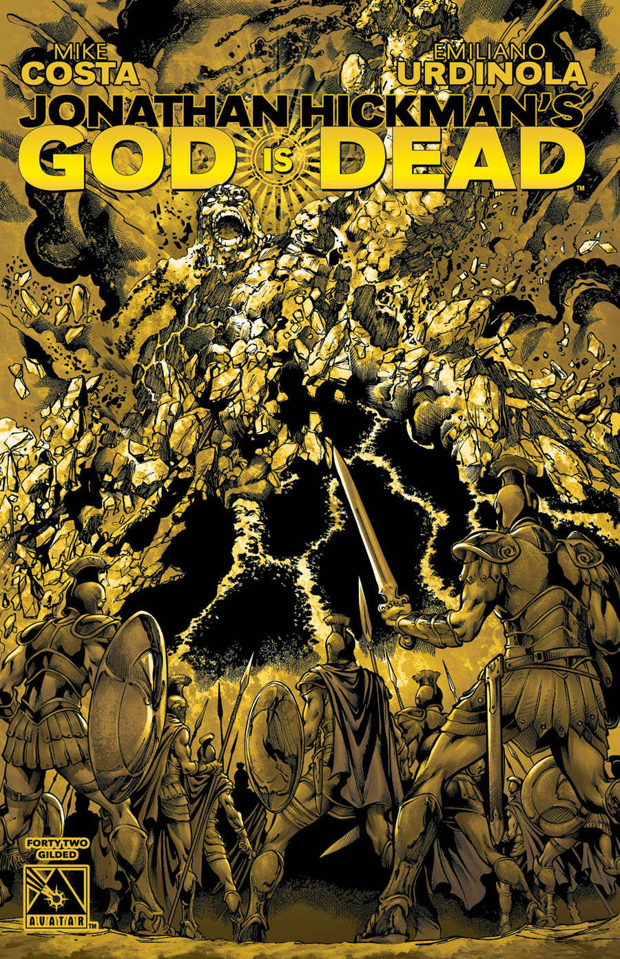 God Is Dead #42 Cover F Incentive Gilded Cover