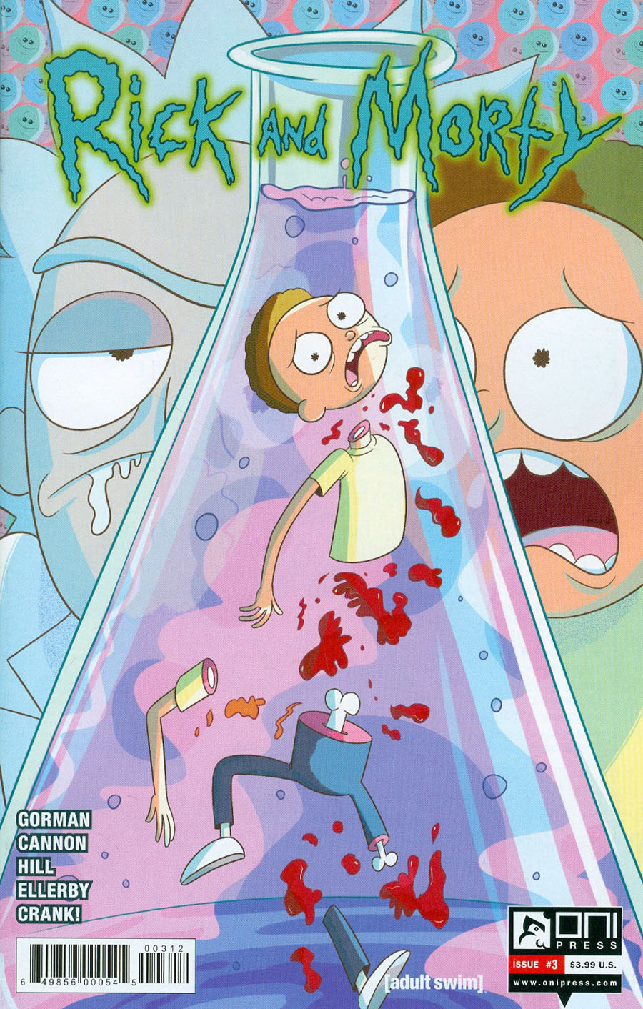 Rick And Morty #3 Cover C 2nd Ptg Crank Variant Cover