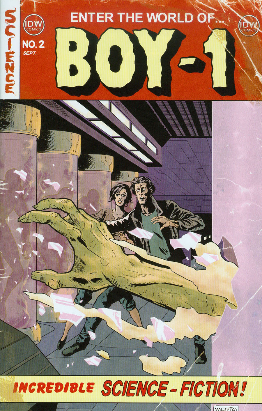 Boy-1 #2 Cover B Incentive Vic Malhotra Variant Cover