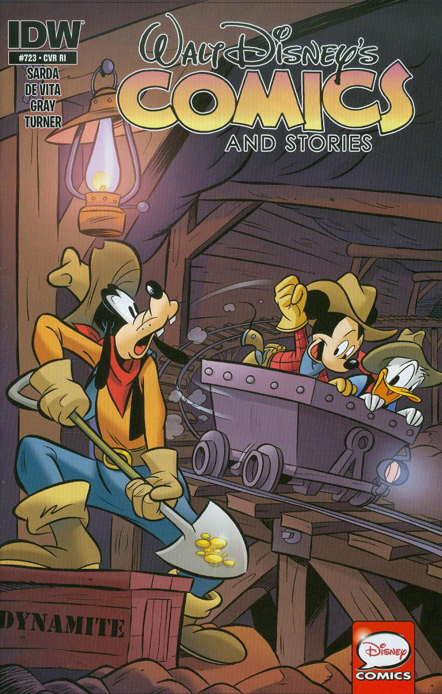 Walt Disneys Comics & Stories #723 Cover C Incentive Fabrizio Petrossi Disney Legacy Frontierland Variant Cover