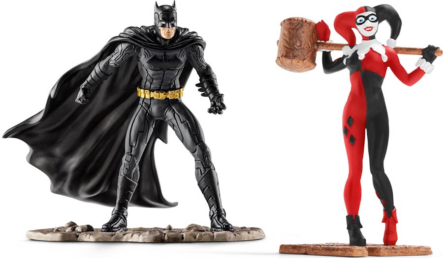 Batman vs Harley Quinn PVC Figurine 2-Pack