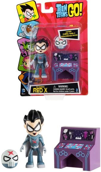 Teen Titans Go 2.75-Inch Action Figure - Red X With Accessory