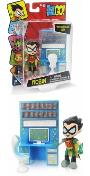 Teen Titans Go 2.75-Inch Action Figure - Robin With Accessory