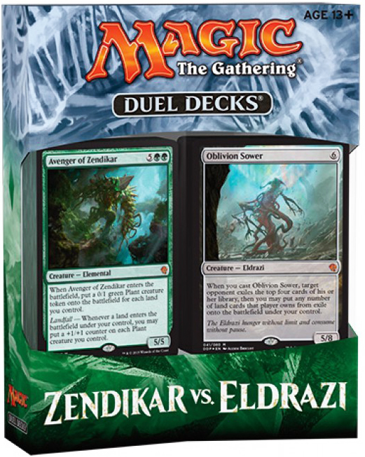 Magic The Gathering Zendikar vs Eldrazi Duel Deck