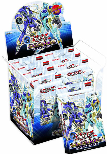 Yu-Gi-Oh Synchron Extreme Structure Deck Display Of 8 Decks