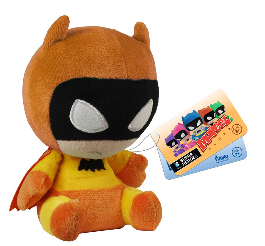Mopeez Batman 75th Anniversary Yellow Batman Plushie