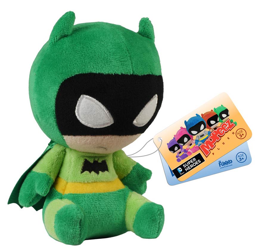 Mopeez Batman 75th Anniversary Green Batman Plushie