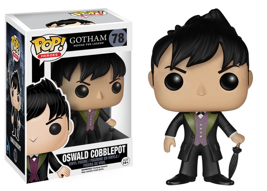 POP Heroes 78 Gotham Oswald Cobblepot Vinyl Figure
