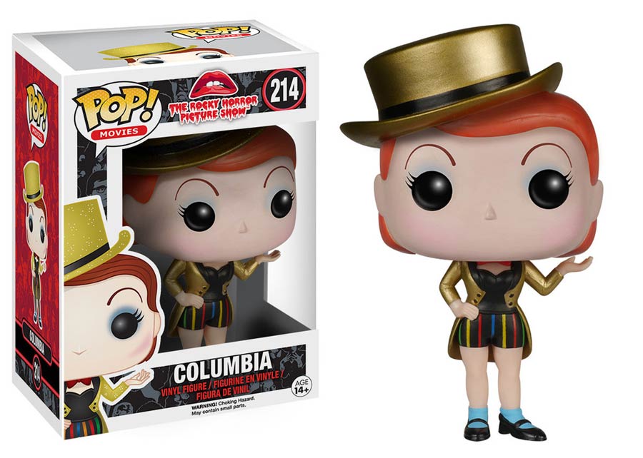 POP Movies 214 The Rocky Horror Picture Show Columbia Vinyl Figure