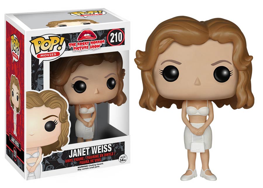 POP Movies 210 The Rocky Horror Picture Show Janet Weiss Vinyl Figure