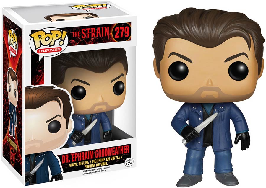 POP Television 279 The Strain Dr Ephraim-Goodweather Vinyl Figure