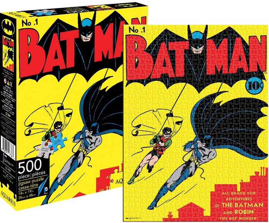 DC Comics Puzzle 500-Piece 14x19-inch - Batman #1 Cover