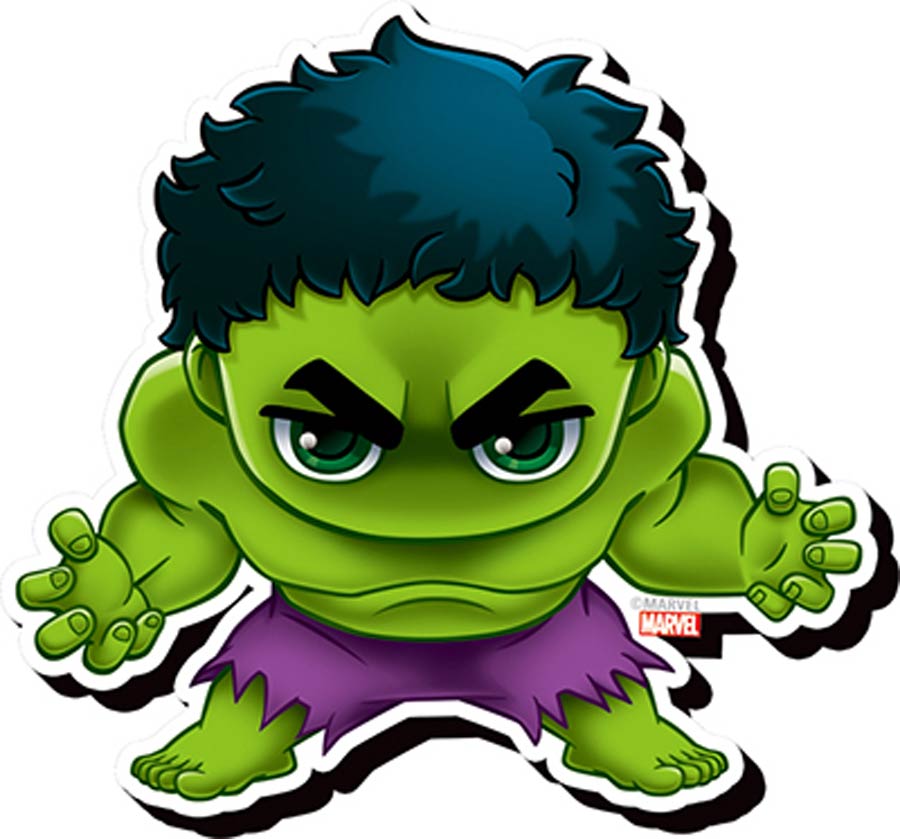 Marvel Comics Funky Chunky Magnet - Avengers Hulk Chibi