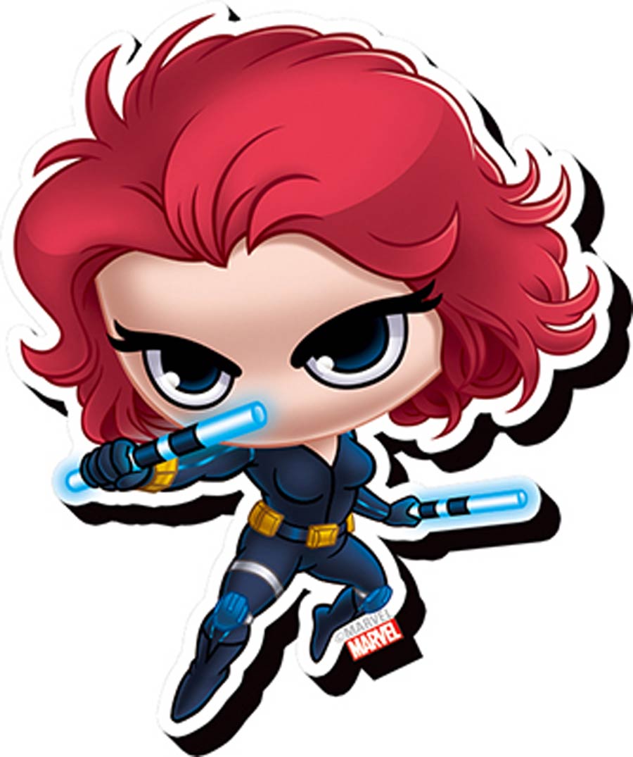 Marvel Comics Funky Chunky Magnet - Avengers Black Widow Chibi