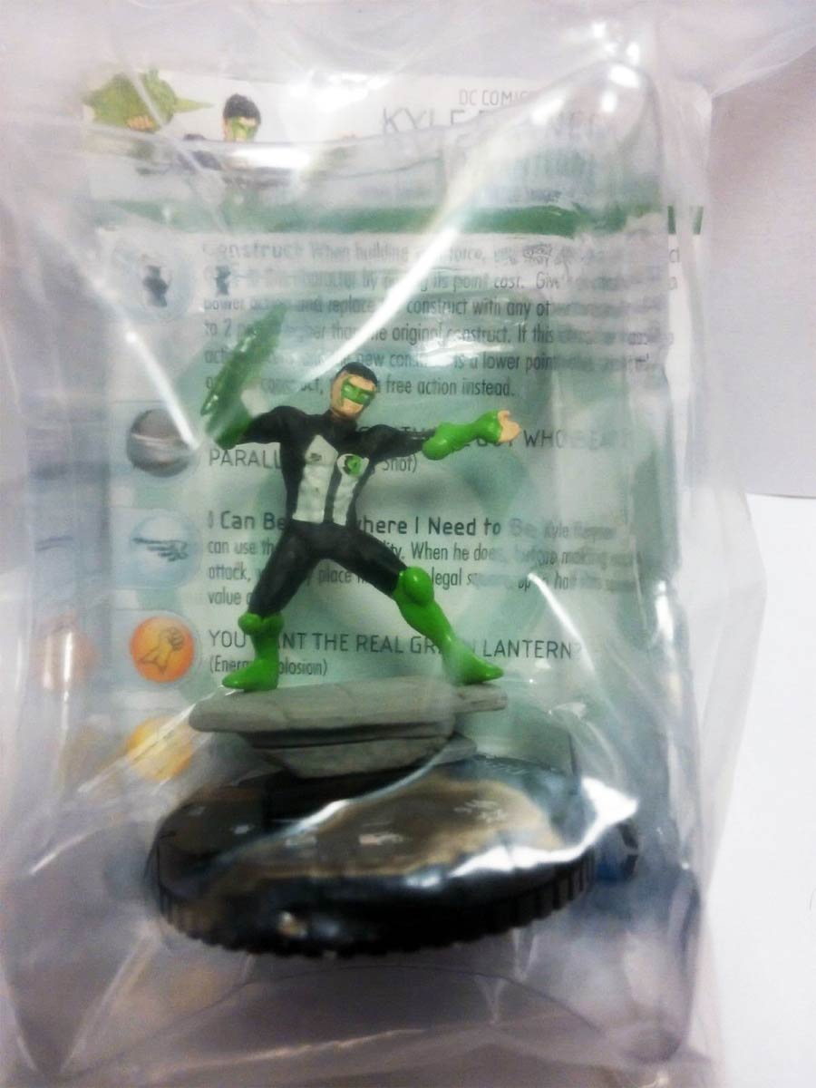 DC HeroClix War Of Light Month 5 Green Lantern Kyle Rayner #107 Mini-Figure With Card