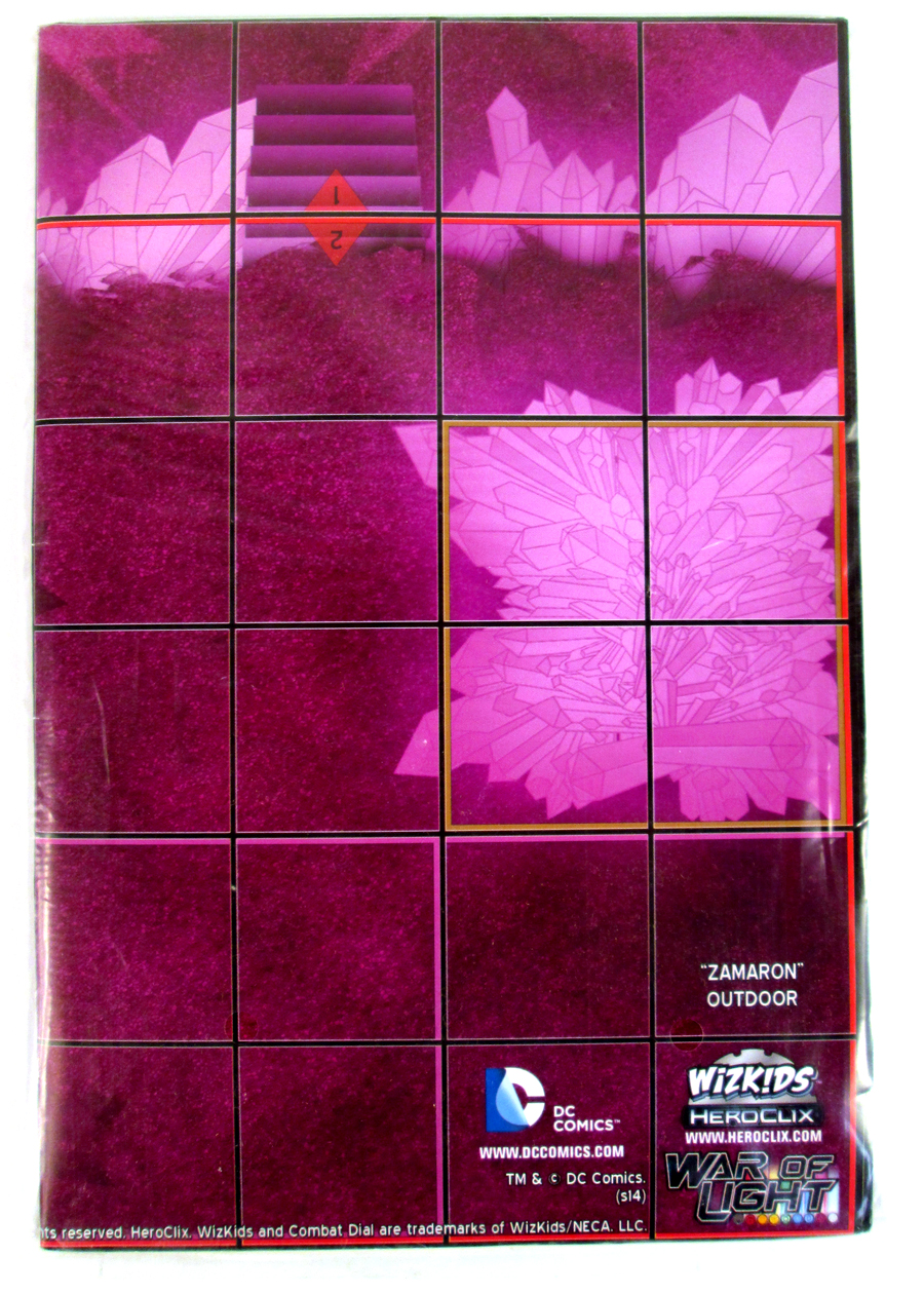 DC HeroClix War Of Light Month 6 Zamaron Outdoor / Ryut Outdoor Map