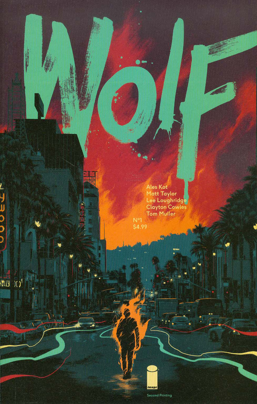 Wolf #1 Cover B 2nd Ptg Matt Taylor Variant Cover