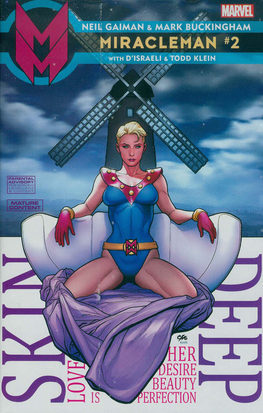 Miracleman By Gaiman & Buckingham #2 Cover C Incentive Frank Cho Variant Cover With Polybag