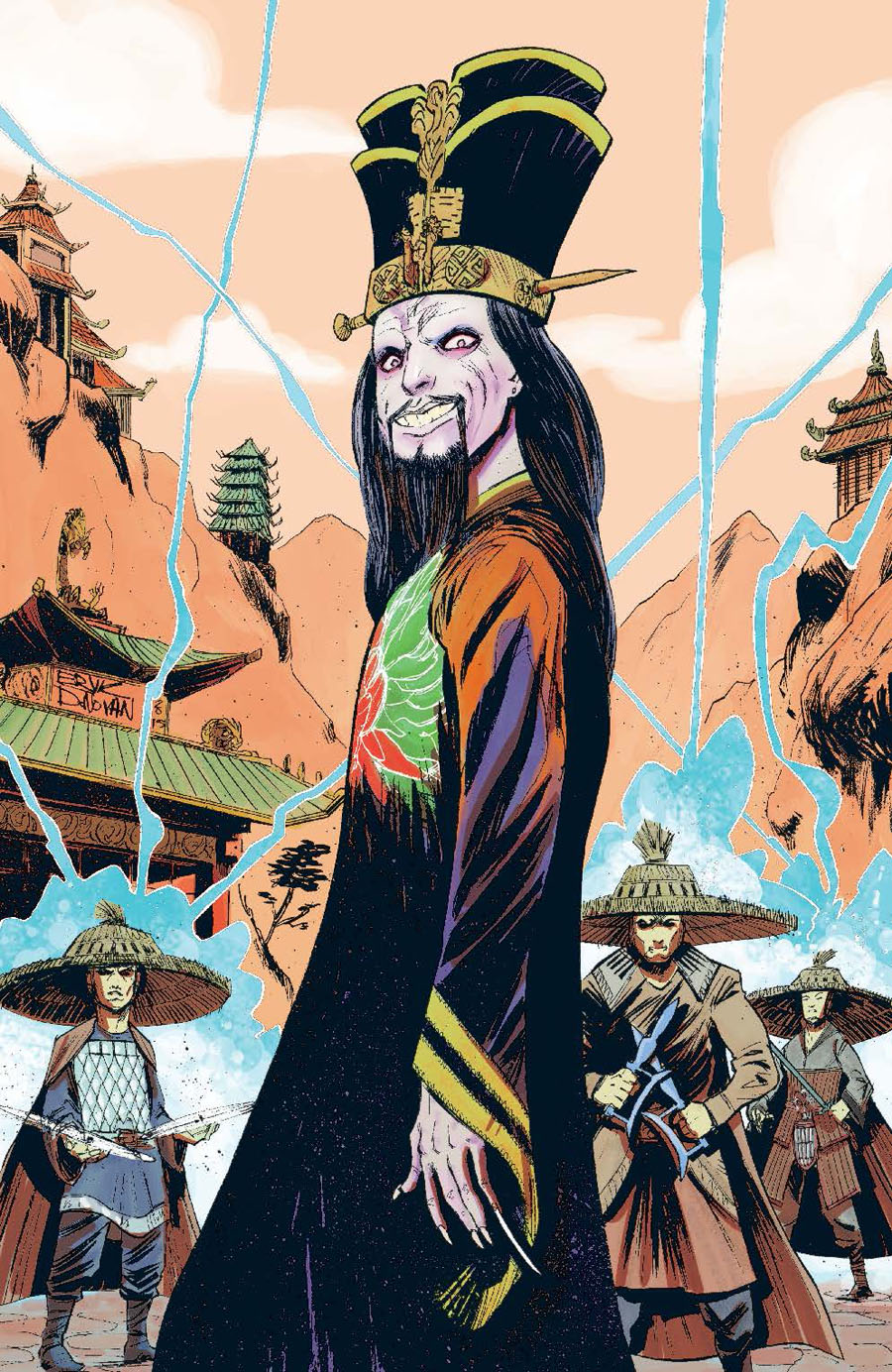 Big Trouble In Little China #16 Cover B Incentive Eryk Donovon Virgin Variant Cover