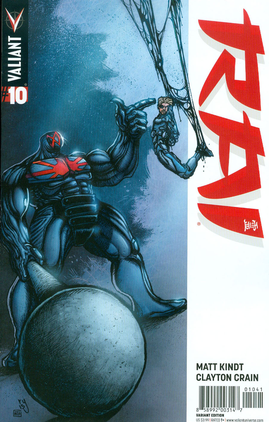 Rai Vol 2 #10 Cover D Incentive Ryan Lee Variant Cover