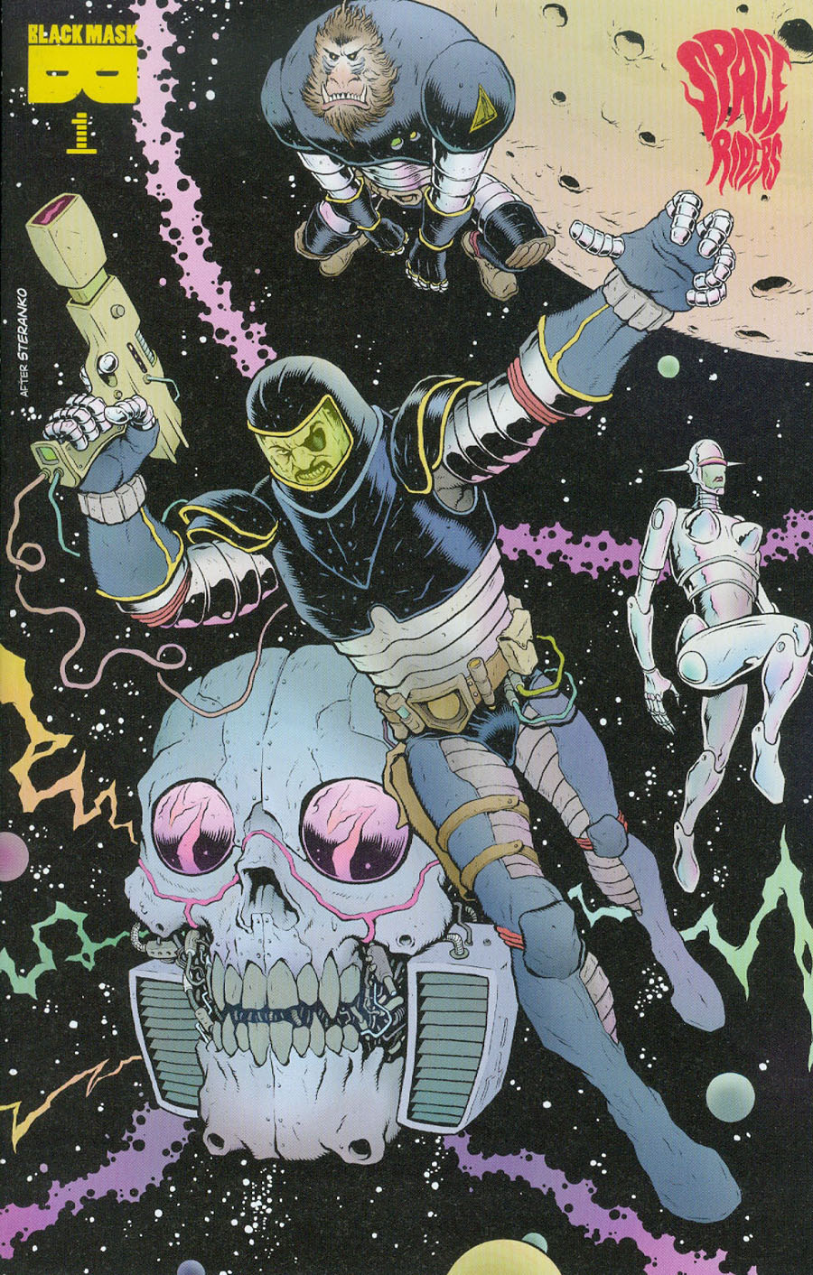 Space Riders #1 Cover C 3rd Ptg Alexis Ziritt Variant Cover