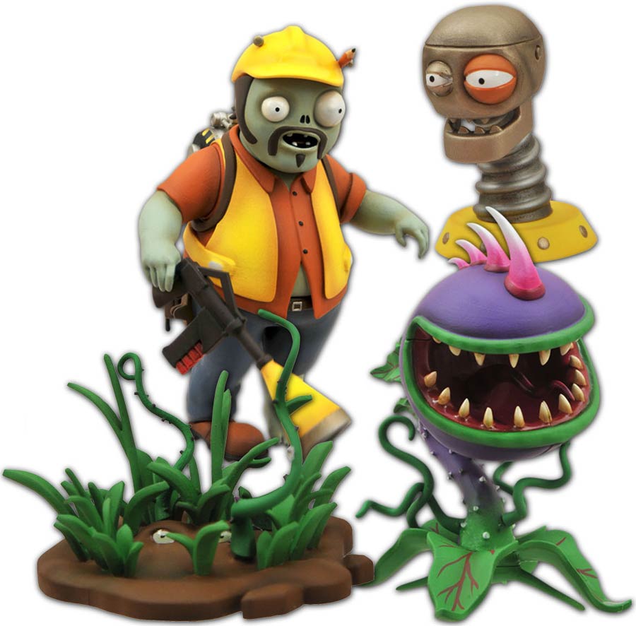 Plants vs Zombies Garden Warfare Select Engineer Zombie Action Figure