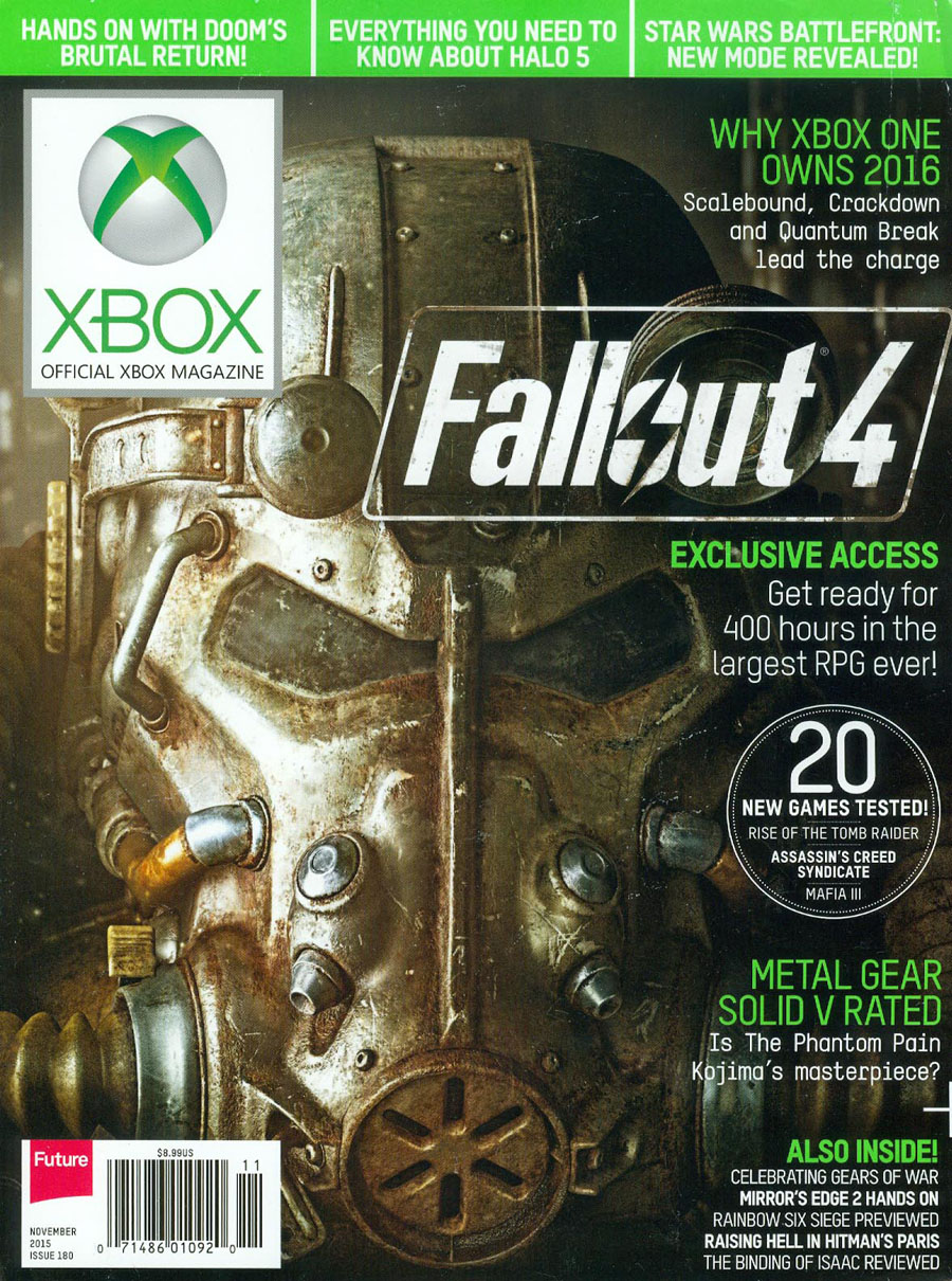 Official XBox Magazine #180 Nov 2015