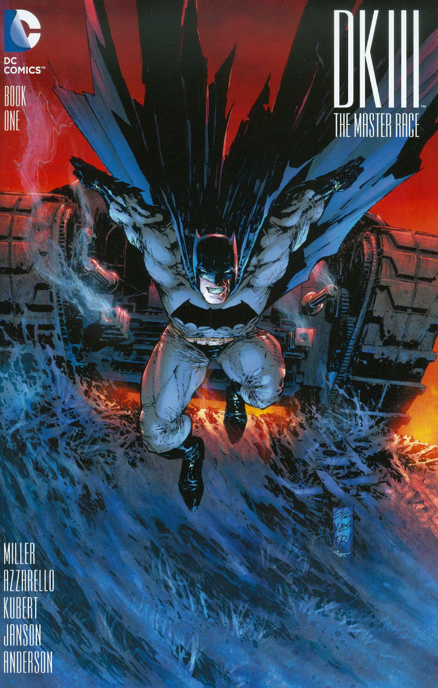 Dark Knight III The Master Race #1 Cover D Midtown Exclusive Marc Silvestri Variant Cover