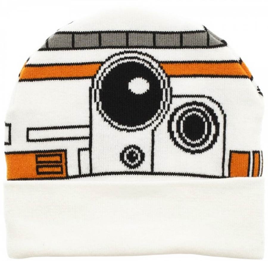 Star Wars Episode VII The Force Awakens Bigface Cuff Knit Beanie - BB-8