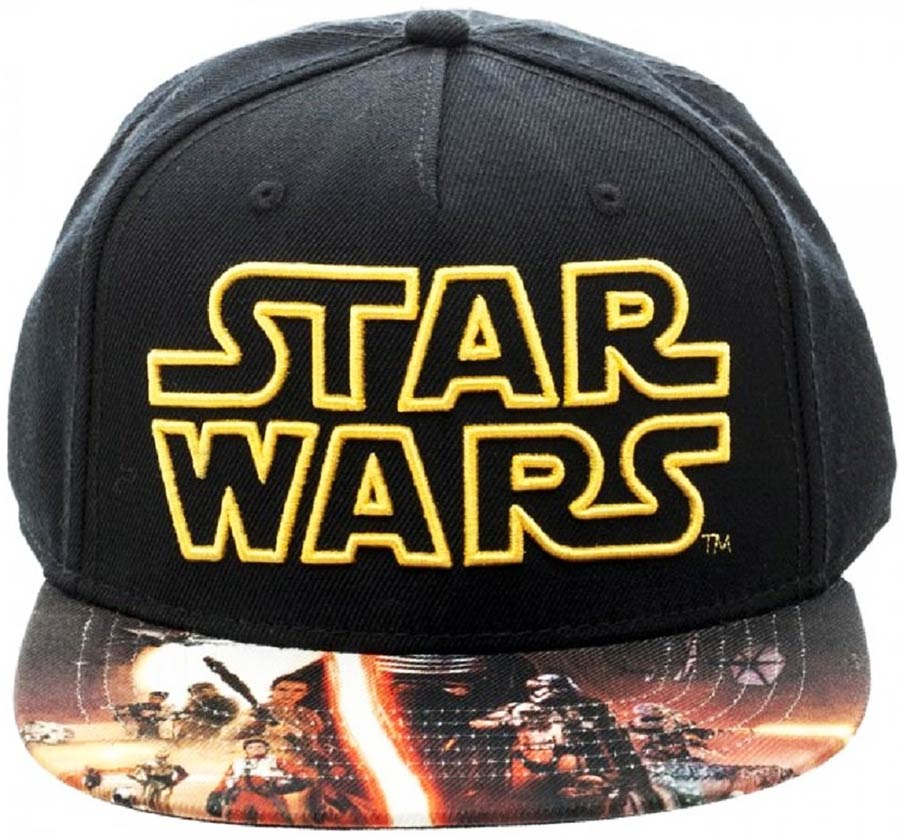 Star Wars Episode VII The Force Awakens Sublimated Snapback - Poster