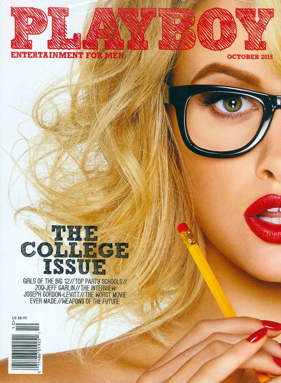 Playboy Magazine The College Issue Oct 2015