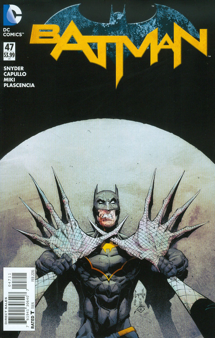 Batman Vol 2 #47 Cover A Regular Greg Capullo Cover