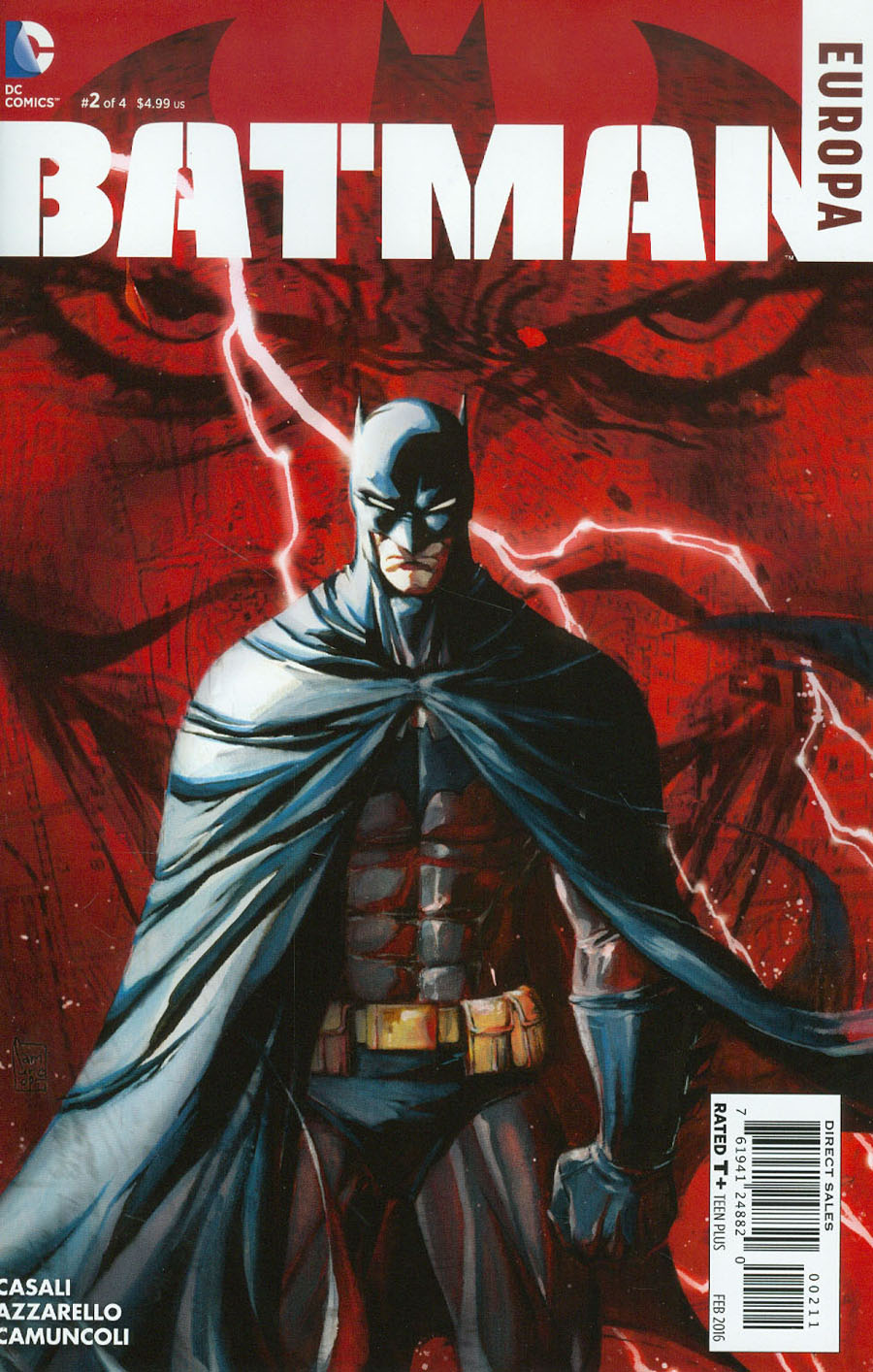 Batman Europa #2 Cover A Regular Giuseppe Camuncoli Cover