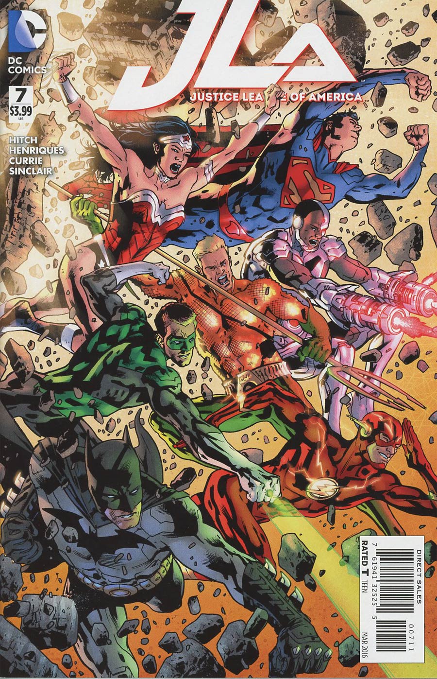 Justice League Of America Vol 4 #7 Cover A Regular Bryan Hitch Cover