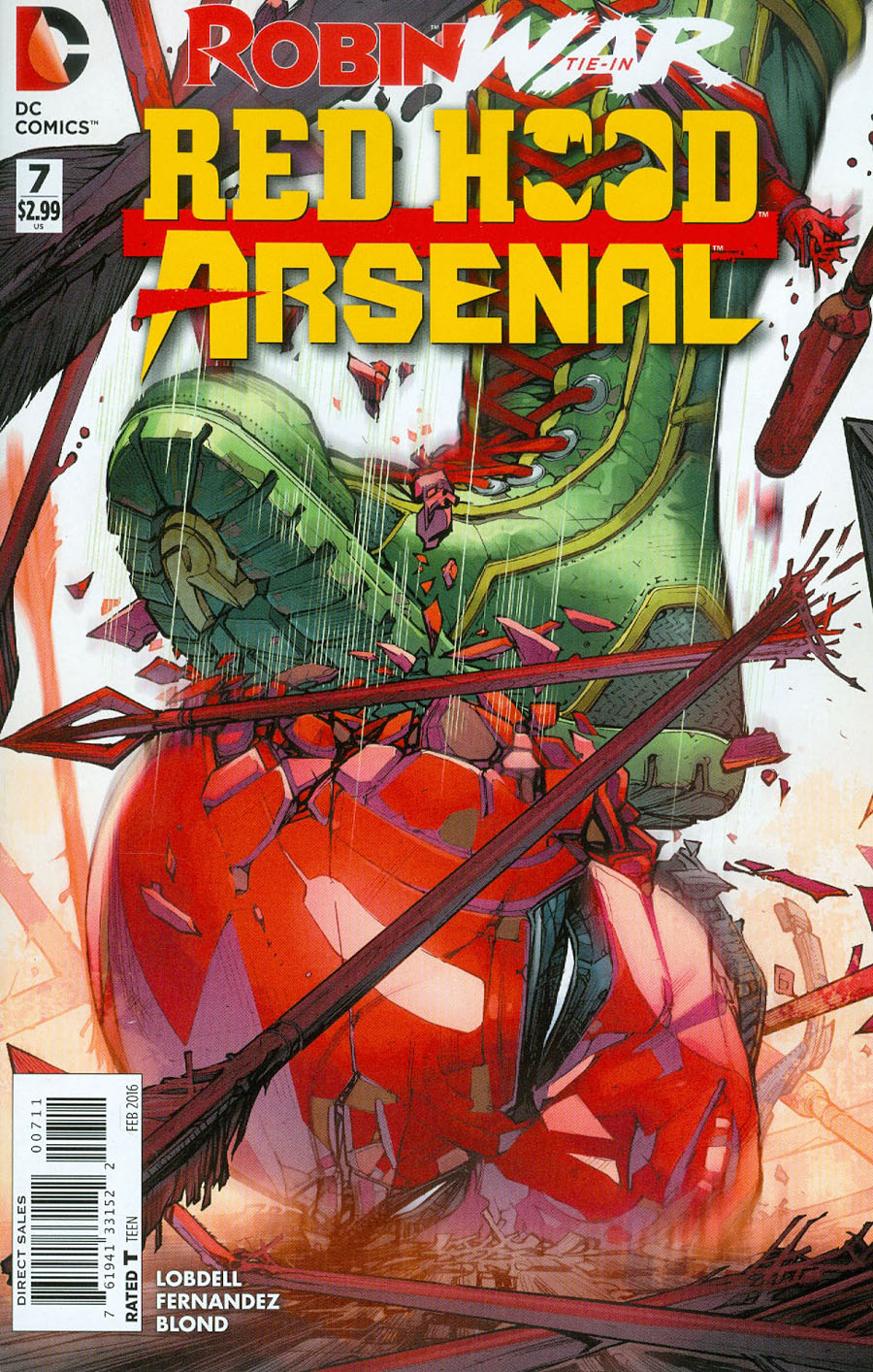 Red Hood Arsenal #7 (Robin War Tie-In)