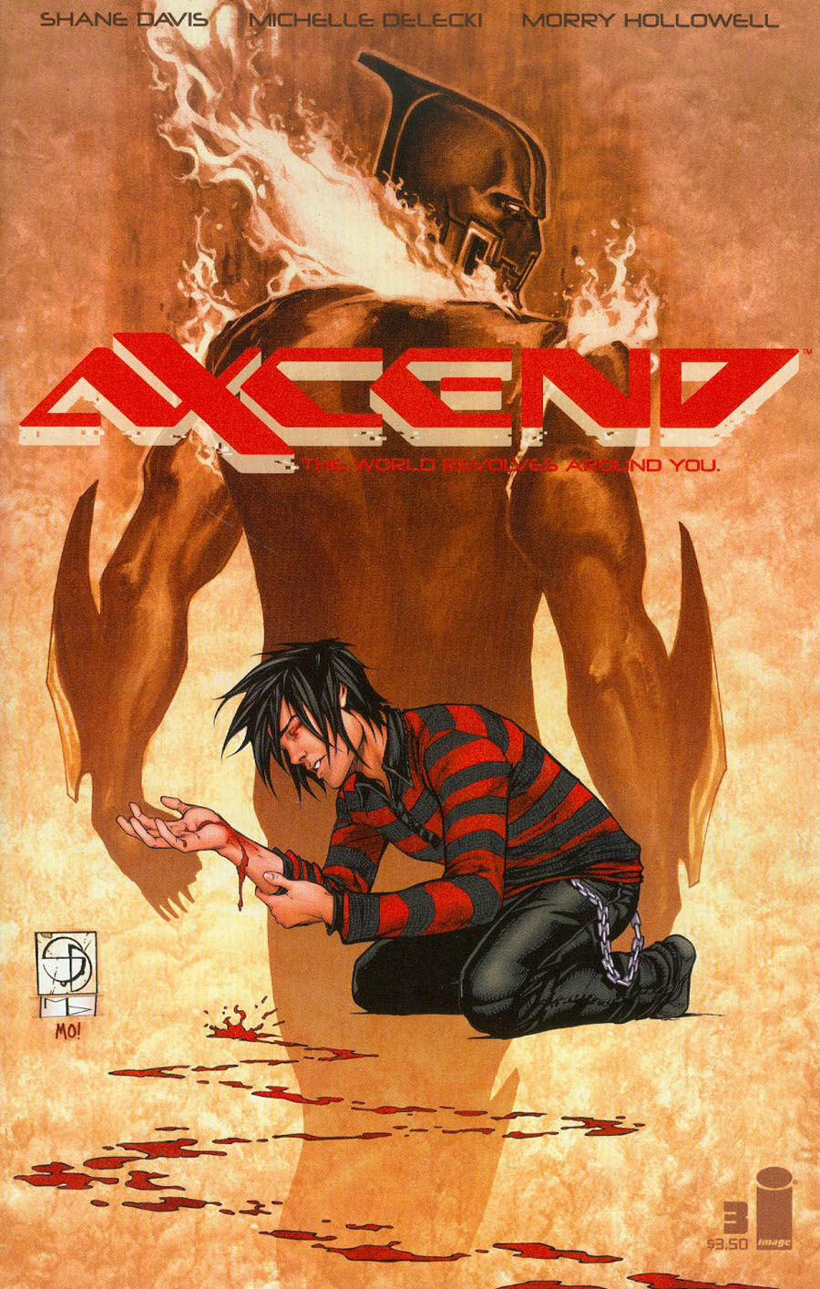 Axcend #3 Cover A Regular Shane Davis Michelle Delecki Morry Hollowell Cover