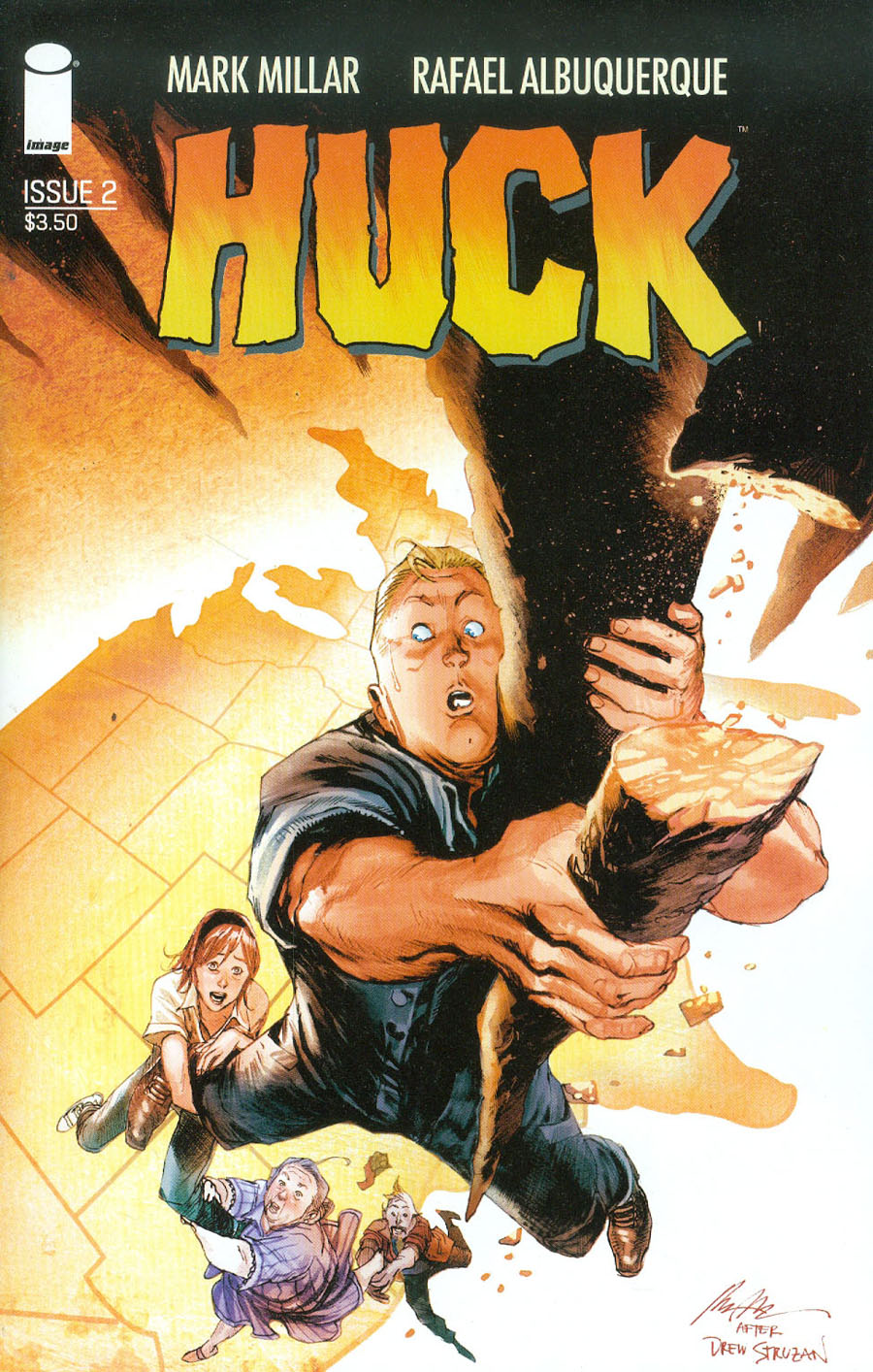 Huck #2 Cover B Variant Rafael Albuquerque Cover