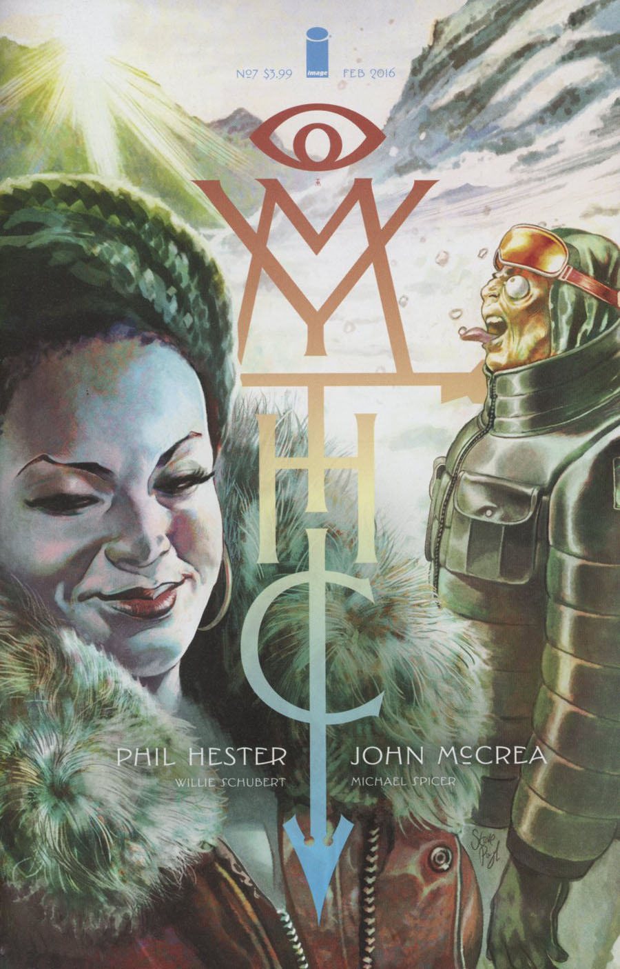 Mythic #7 Cover B Steve Pugh