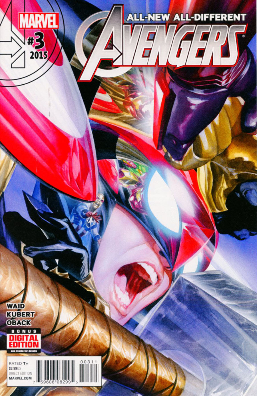 All-New All-Different Avengers #3 Cover A 1st Ptg Regular Alex Ross Cover