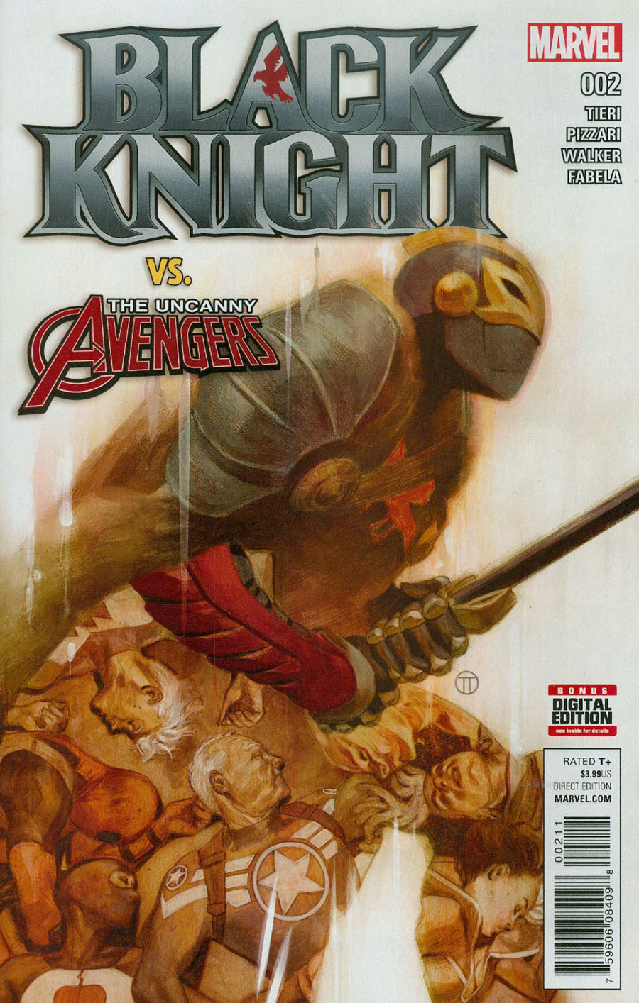 Black Knight Vol 4 #2 Cover A Regular Julian Totino Tedesco Cover