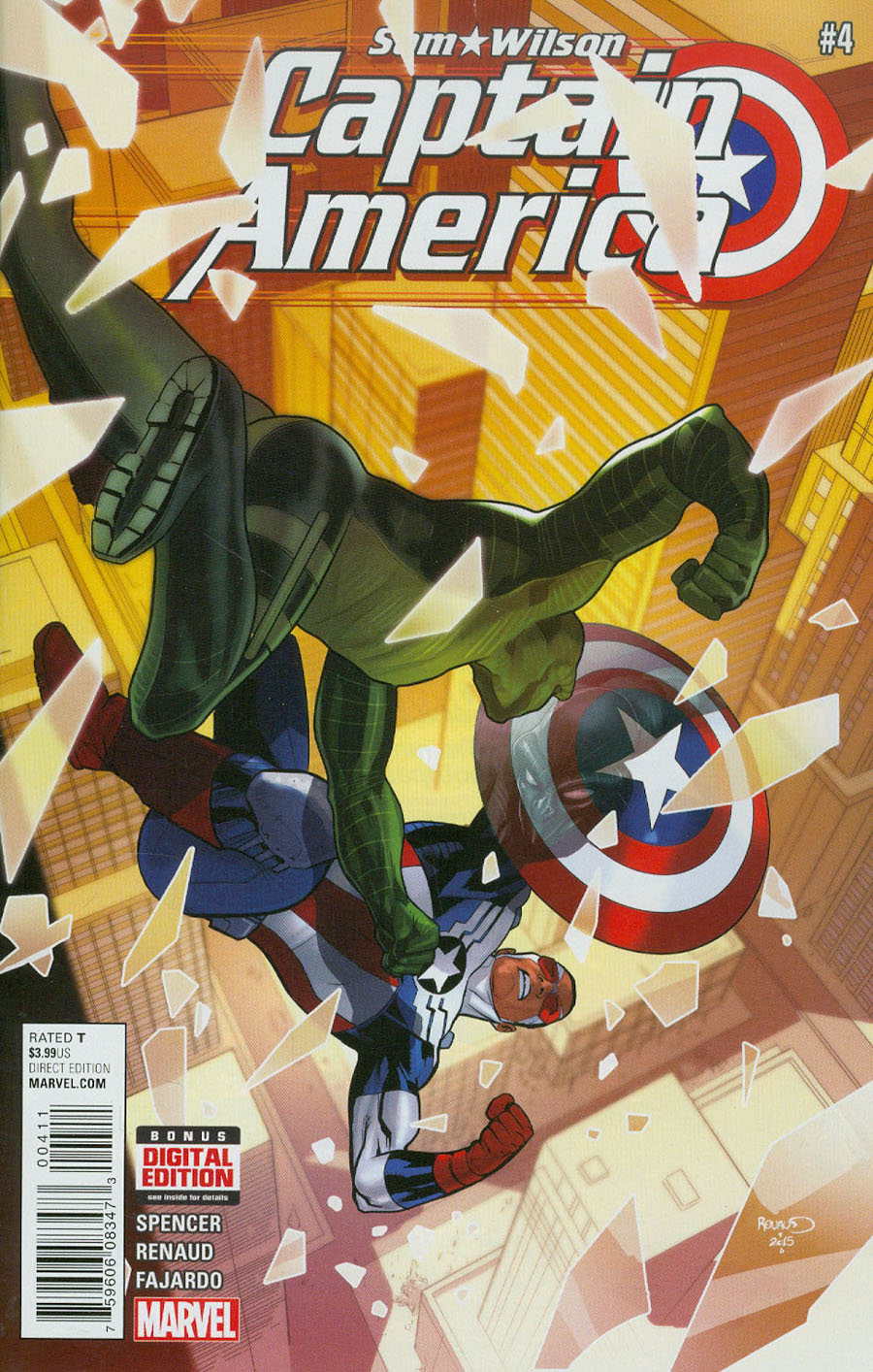 Captain America Sam Wilson #4 Cover A 1st Ptg