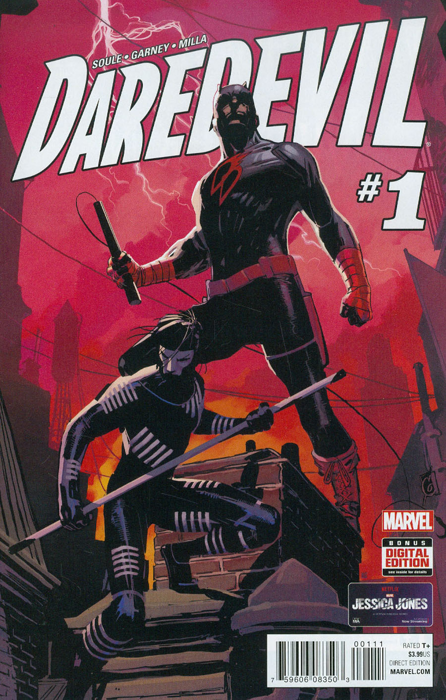 Daredevil Vol 5 #1 Cover A 1st Ptg Regular Ron Garney Cover