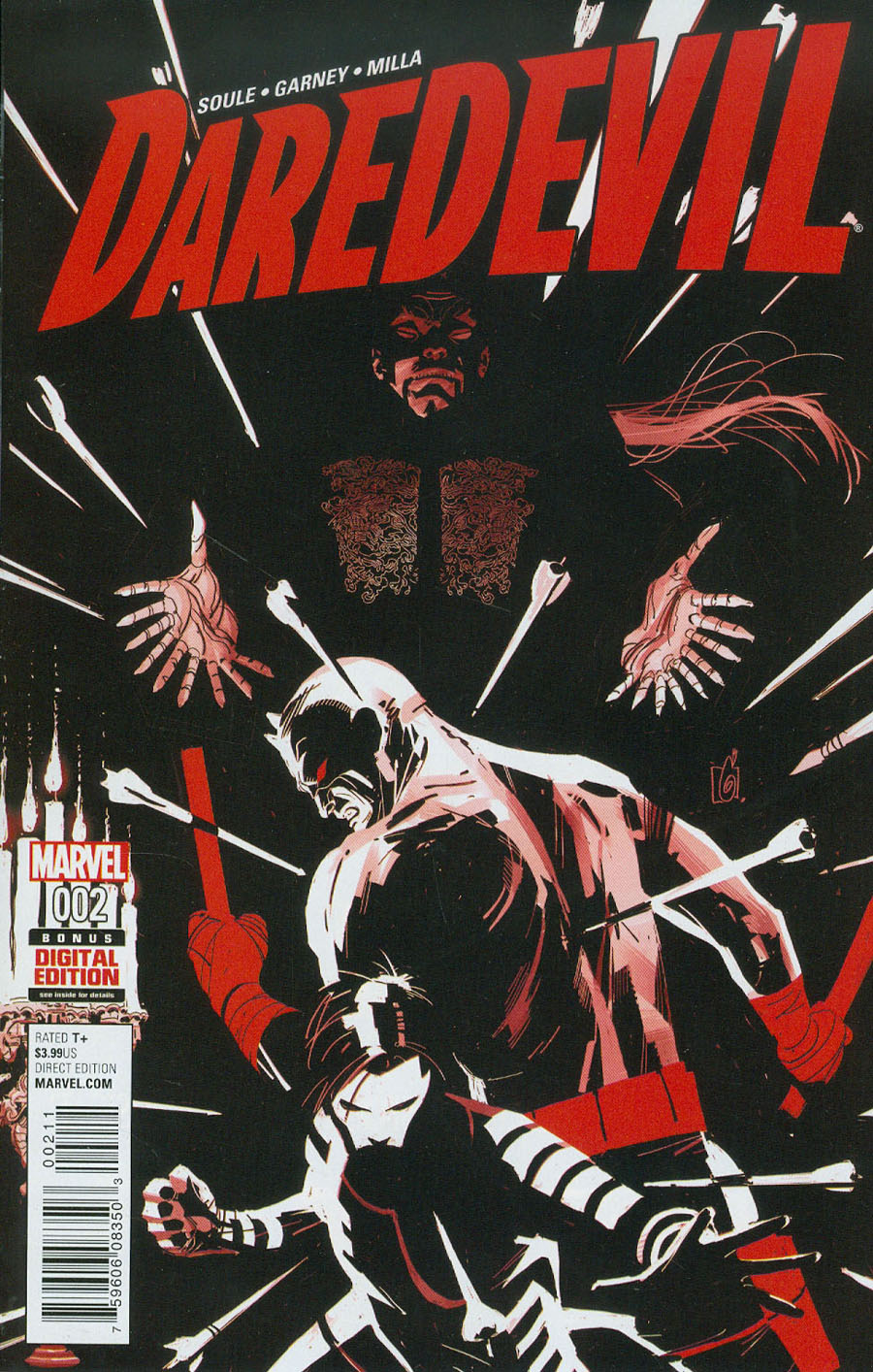 Daredevil Vol 5 #2 Cover A 1st Ptg Regular Ron Garney Cover