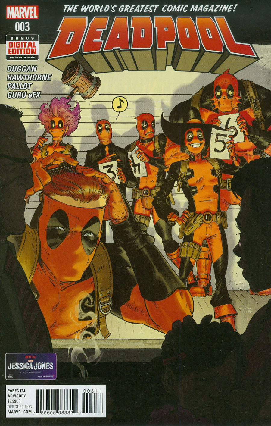 Deadpool Vol 5 #3 Cover A 1st Ptg Regular Tony Moore Cover