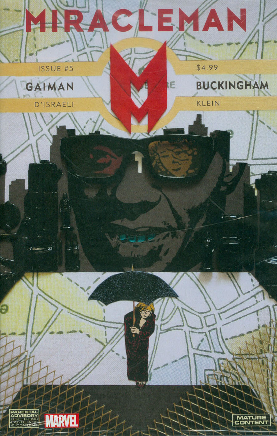 Miracleman By Gaiman & Buckingham #5 Cover A Regular Mark Buckingham Cover With Polybag