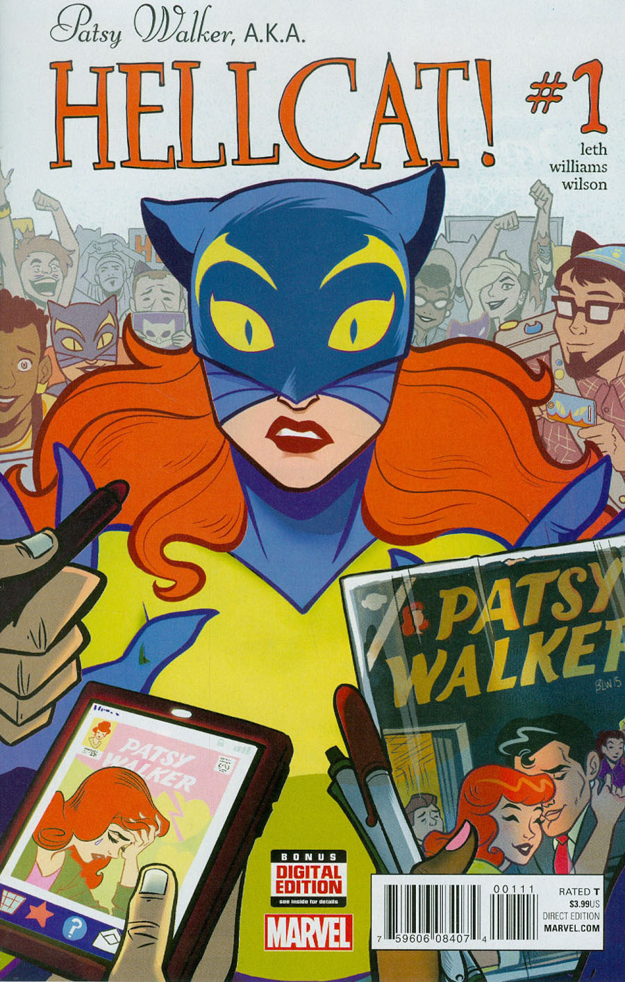 Patsy Walker AKA Hellcat #1 Cover A Regular Brittney Williams Cover