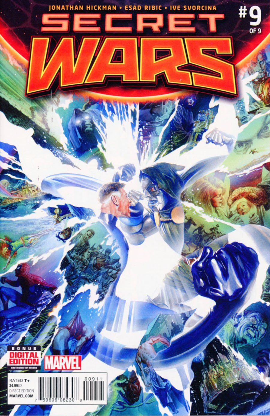 Secret Wars #9 Cover A 1st Ptg Regular Alex Ross Cover