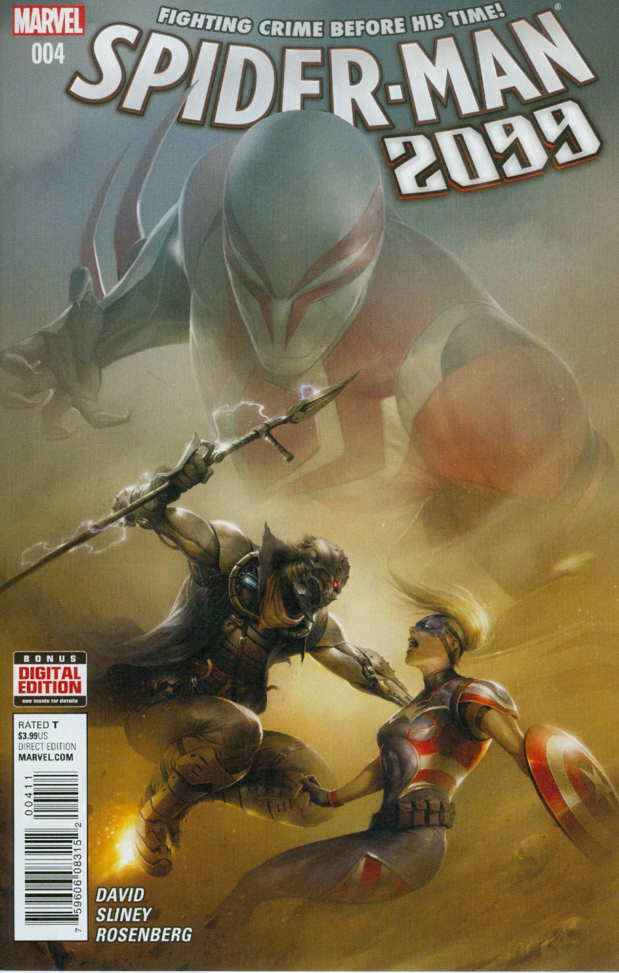 Spider-Man 2099 Vol 3 #4 Cover A Regular Francesco Mattina Cover